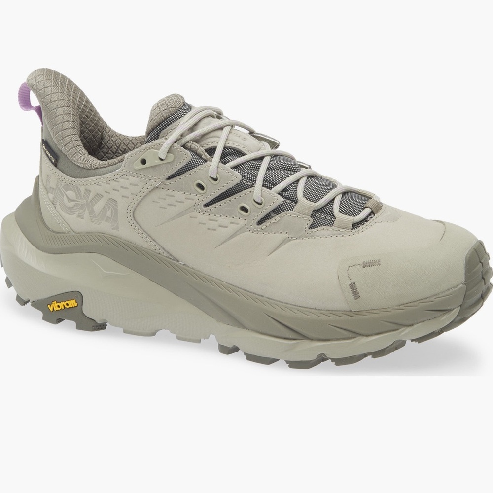 Hoka Women's Athletic Shoes - Cream and Gray